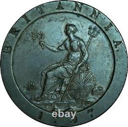 1797 Grande-bretagne Penny Grande Pièce De Bronze, État De L'ua