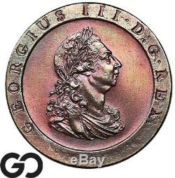 1797 Penny, 1d George Iii, La Grande-bretagne
