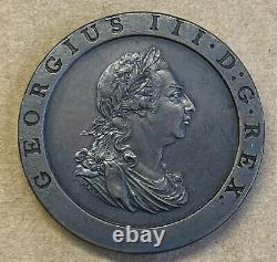 1797 Royaume-uni Grande-bretagne George 111 Roue À Moteur Penny Coin