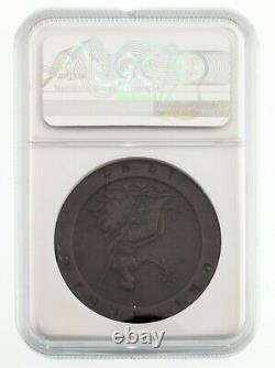 1797 Soho Grande-bretagne 2 Pence Copper Coin Classé Par Ngc Comme Vf Détails
