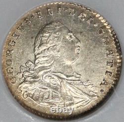 1800 Ms 64 George III Maundy Penny Great Britain Silver Coin (18110404c)