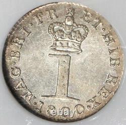 1800 Ms 64 George III Maundy Penny Great Britain Silver Coin (18110404c)