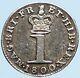 1800 Royaume-uni Grande-bretagne Royaume-uni King George Iii Argent Penny Coin I97611