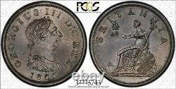 1806 George III Grande-Bretagne Un Penny 1D PCGS MS 64 BN