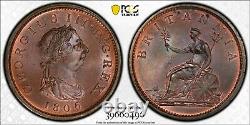 1806 Grande-bretagne Penny Soho Mint Pcgs Ms 65 Bn