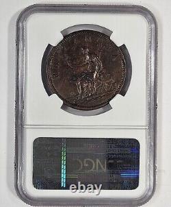 1807 Grande-Bretagne Penny Monnaie de SOHO NGC Détails XF