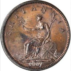 1807 Grande-bretagne 1 Penny, Ngc Ms 66, S-3780, Km-663, Rare En Grade
