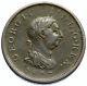 1807 Royaume-uni Grande-bretagne Royaume-uni King George Iii Véritable Penny Coin I96817