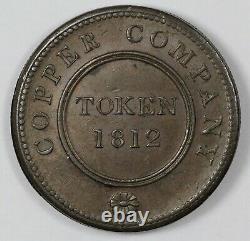 1812 Grande-bretagne Warwickshire Birmingham & Sheffield Copper Co Penny Token