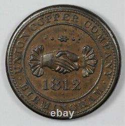 1812 Grande-bretagne Warwickshire Birmingham Union Copper Co Penny Token