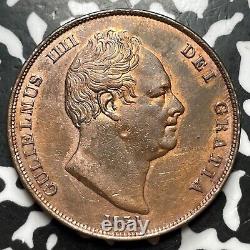 1831 Grande-Bretagne 1 Penny Lot # JM7267 Belle Détail, Ancien Nettoyage