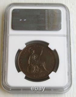 1831 Grande-bretagne Penny Certifié Ngc Au 55 Bn