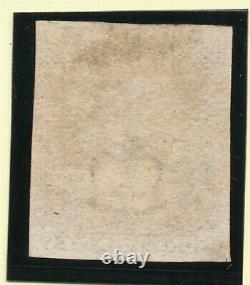 1840 Penny Noir Sg 1 Plaque 8 (q H) 1d Noir Avec Une Superbe Croix Rouge Maltaise