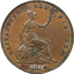 1854 Grande-Bretagne Victoria Penny AU+