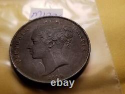 1854 Grande-bretagne One Penny Coin Idm122