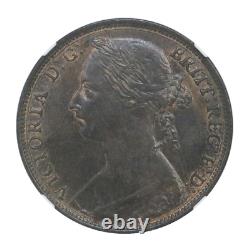 1886-grande-bretagne Penny-victoria Bn (ms 63-ngc)