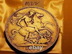 1892 Great Britain Crown Silver Coin Idm22