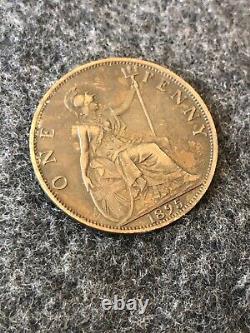 1895 Grande-Bretagne Penny XF+ KM-790