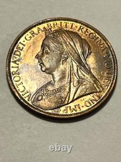 1901 Grande-Bretagne Un Penny Non Circulé+++ #16039
