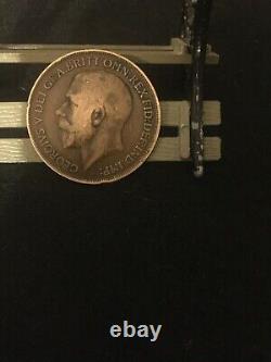 1916- Grande-bretagne- George V One Penny Bronze Coin- Km# 810 Rare