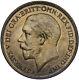 1916 Penny (oreille Encastrée) George V British Bronze Coin Superbe