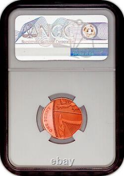 2010 Grande-bretagne 1 Penny Ngc Pf 68 Rd Uc Coin Finest Connu