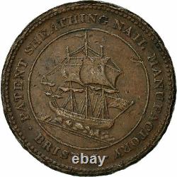 #492110 jeton, Grande-Bretagne, Gloucestershire, jeton d'un penny, 1811, TTB, Cop, par