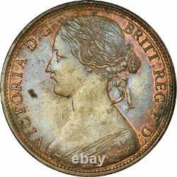 #499407 Coin, Royaume-Uni, Victoria, Penny, 1862, MS, Bronze, KM749.2