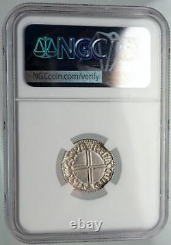 978ad England Grande-bretagne Royaume-uni Roi Aethelred II Argent Penny Coin Ngc I90650