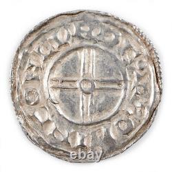 Anglo-saxon, Noix, Argent Type De Croix Courte Penny, Godinc, 1016-35