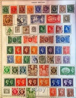 Collection de timbres de Grande-Bretagne sur pages ! De 1850 à 1960