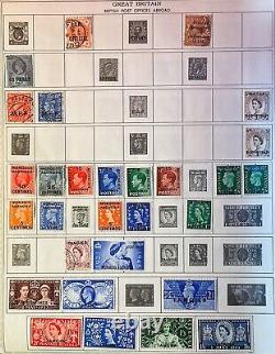 Collection de timbres de Grande-Bretagne sur pages ! De 1850 à 1960