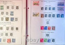 Collection de timbres de Grande-Bretagne sur pages ! De 1850 à 1960