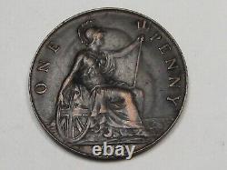 Date clé XF 1912-H UN PENNY Grande-Bretagne George V. #16