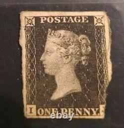 GB 1840 Penny Black Mint, Premier Timbre Du Monde