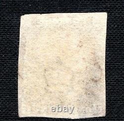 GB Penny Black Qv Sg. 2 1840 1d Plaque 6 (ji) Superbe Brown MX Cat £3 000 Gred40