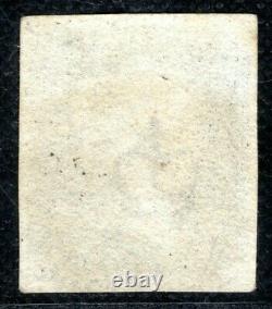 GB Penny Black Timbre Sg. 2 1d Utilisé Non Plaqué (be) Yellowish Croix Maltaise Ored94