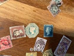 GB QV 1d Penny Rouges AUTRES QUELQUES ROIS 275 timbres