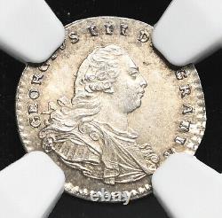 GRANDE-BRETAGNE. George III, Penny d'argent de la Semaine Sainte, 1792, NGC MS65, Gem BU