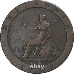Grand-Bretagne, George III, Penny, 1797, EF, Cuivre, KM618