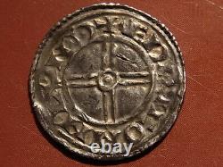 Grande Bretagne. (1029-1035) Cnut Penny Court Croix. Monnaie De Londres. Ef