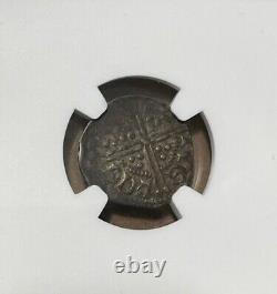 Grande-Bretagne 1248-1250 Penny en argent d'Henry III (NGC XF 45)