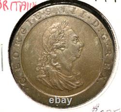 Grande-Bretagne 1797 penny en forme de roue XF