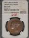 Grande-bretagne 1853 Penny K-739 Ngc Ms63 Bn Trident Ornemental