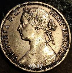Grande-Bretagne 1874 Une Reine Victoria Penny en condition AU KM 749.2
