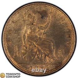 Grande-Bretagne 1882 H Pièce d'un Penny KM #755