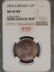 Grande-bretagne 1894 1/2 Penny K-754 Ngc Ms65 Rb