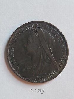 Grande-Bretagne 1901 Un Penny Magnifiquement non circulé Lustré #U9853