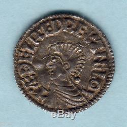 Grande Bretagne. (978-1016) Aethelred 11 Penny Cross Long. Exeter Mint. Gvf