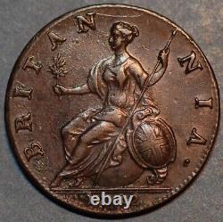 Grande-Bretagne Georgius II 1/2 Penny 1742 KM# 579.1 (8373)